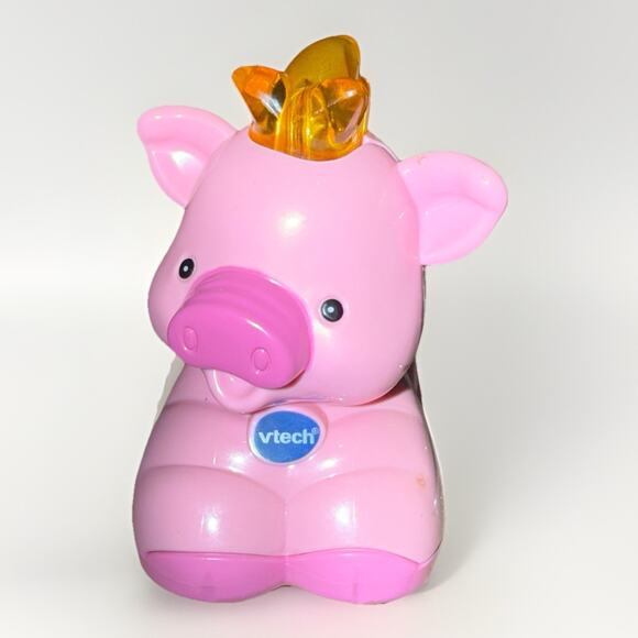 VTech Go Go Smart Animals Zoo Explorers Replacement Part Pig On Wheels - Picture 1 of 6